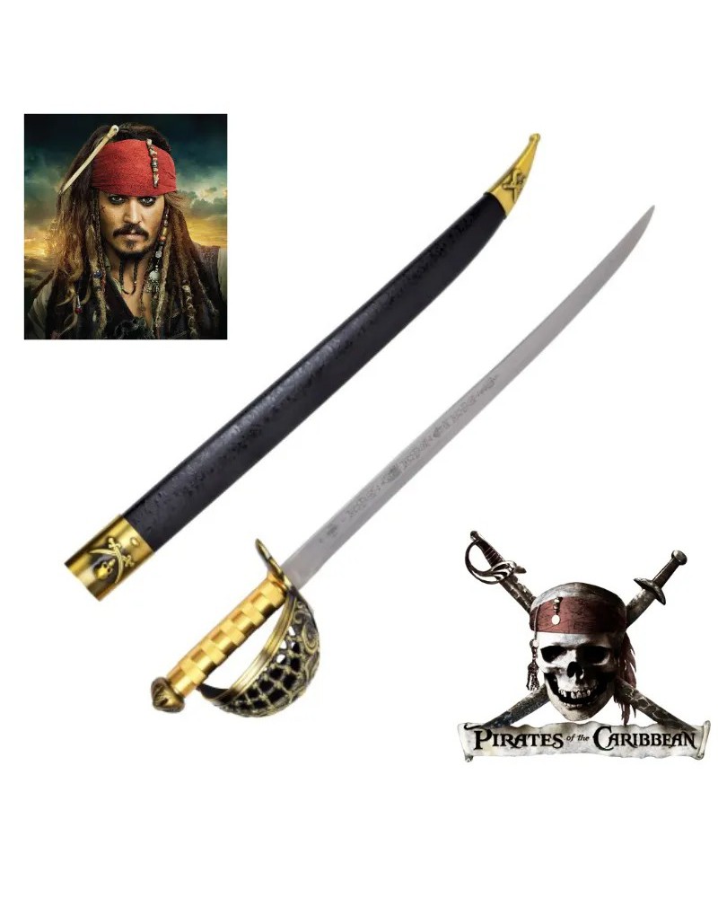 Espada de Jack Sparrow Piratas del Caribe