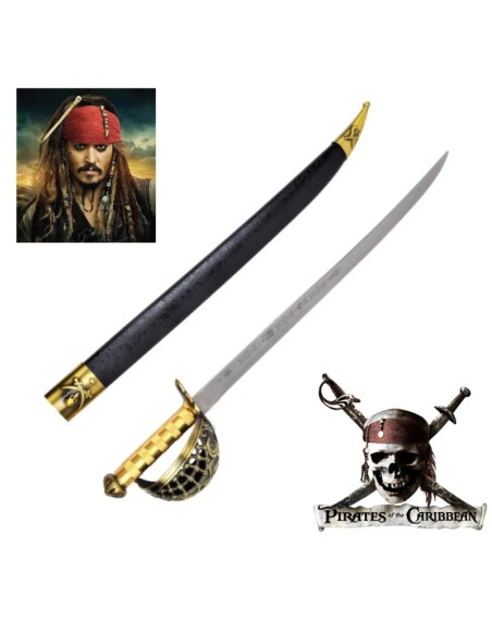 Espada de Jack Sparrow Piratas del Caribe