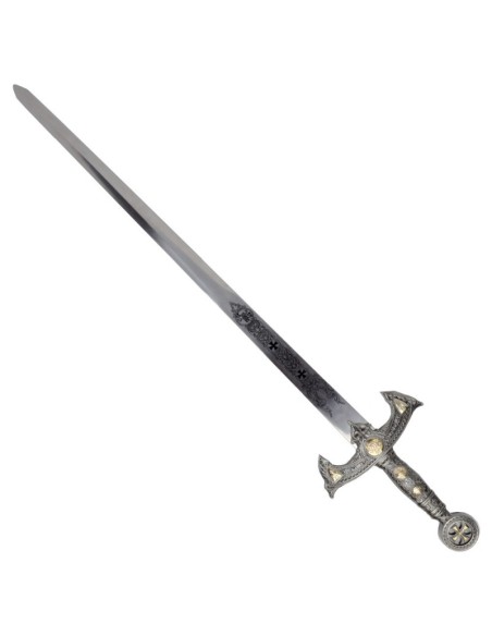 Espada templaria ornamental de acero | Katanas y Espadas