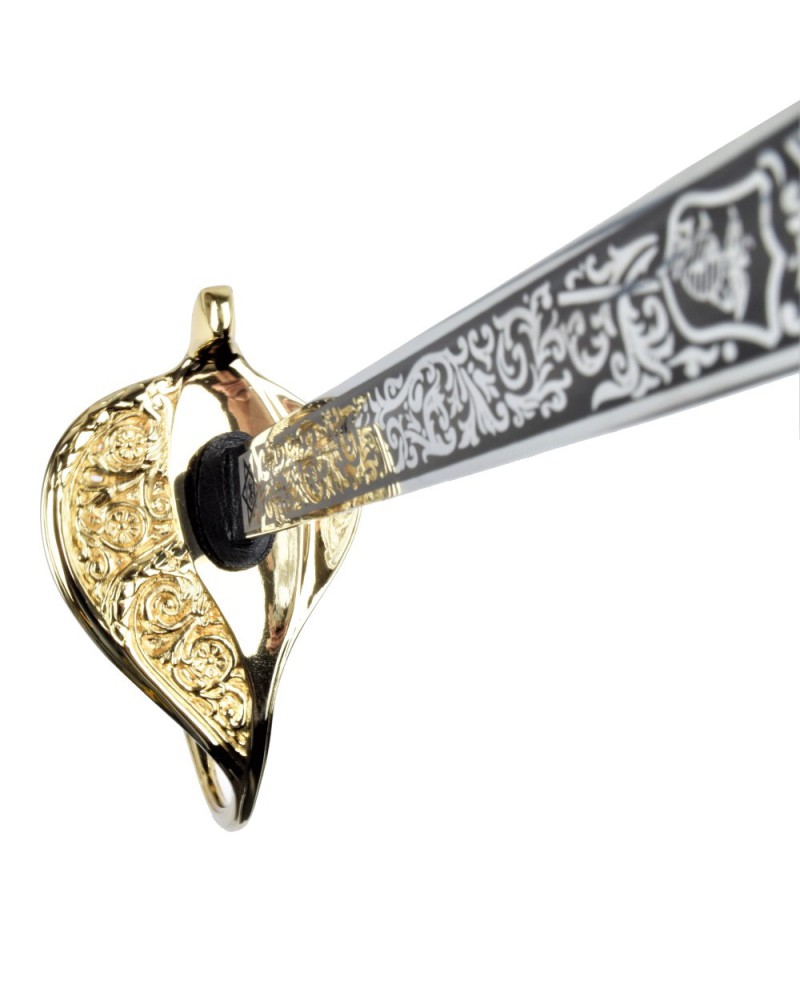 Espada naval ceremonial ornamental de acero | Katanas y Espadas