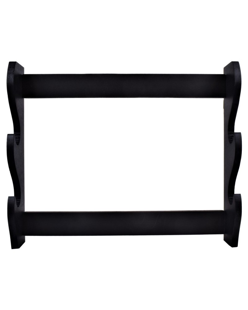 Soporte de pared para 2 katanas de madera | Katanas y Espadas