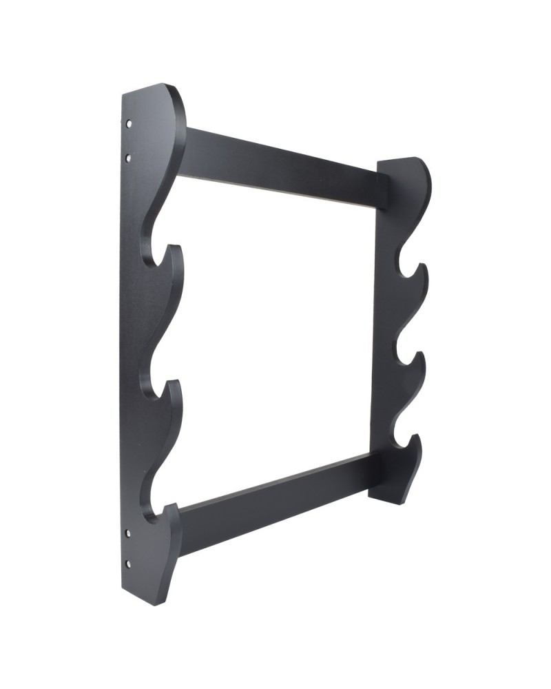 Soporte de pared para 3 katanas de madera | Katanas y Espadas