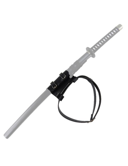 Funda de cinturón para 1 katana de cuero sintético | Katanas y Espadas