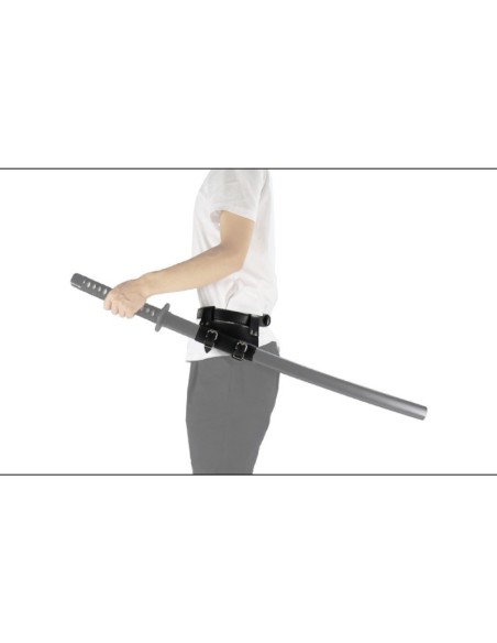 Funda de cinturón para 1 katana de cuero sintético | Katanas y Espadas