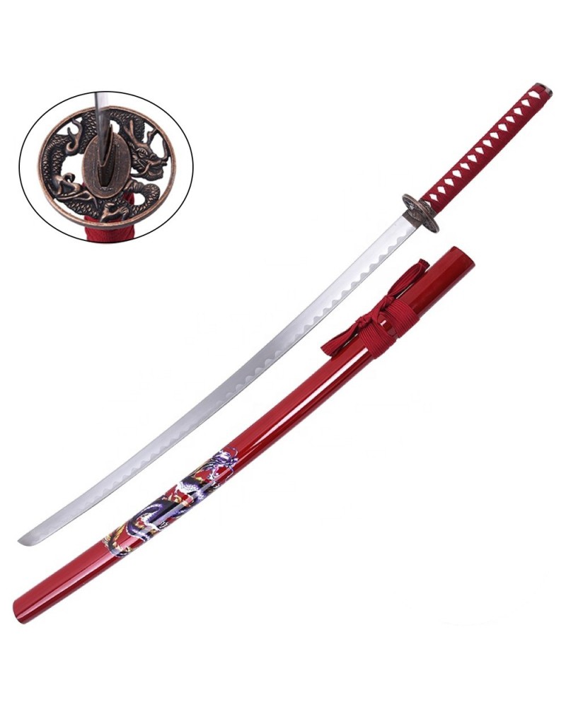 Katana con vaina de madera dragón | Katanas y Espadas