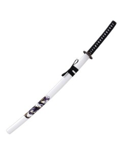 Katana ornamental blanca de acero sin filo | Katanas y Espadas 2