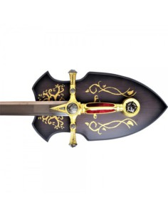 Espada masónica roja ornamental de acero | Katanas y Espadas 2