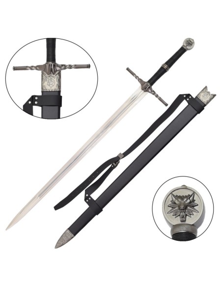 Espada Serpentine Steel de Geralt The Witcher | Katanas y Espadas