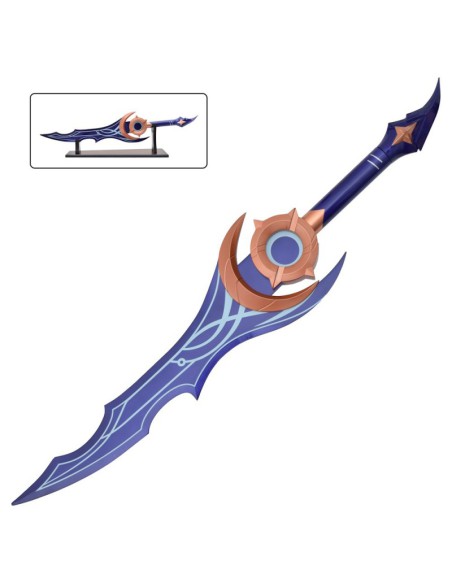 Daga Moonshadow Solo Leveling ornamental de acero | Katanas y Espadas
