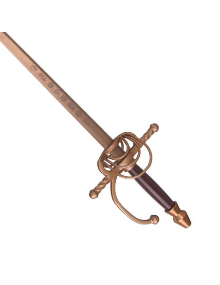 Espada rapier de Maelle Clair Obscur ornamental | Katanas y Espadas
