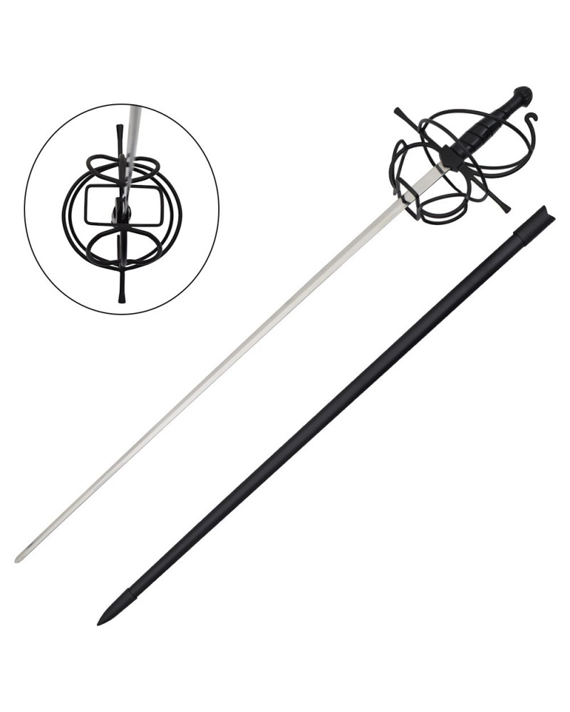 Espada rapier ornamental de acero | Katanas y Espadas