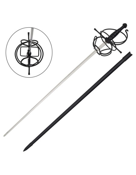 Espada rapier ornamental de acero | Katanas y Espadas