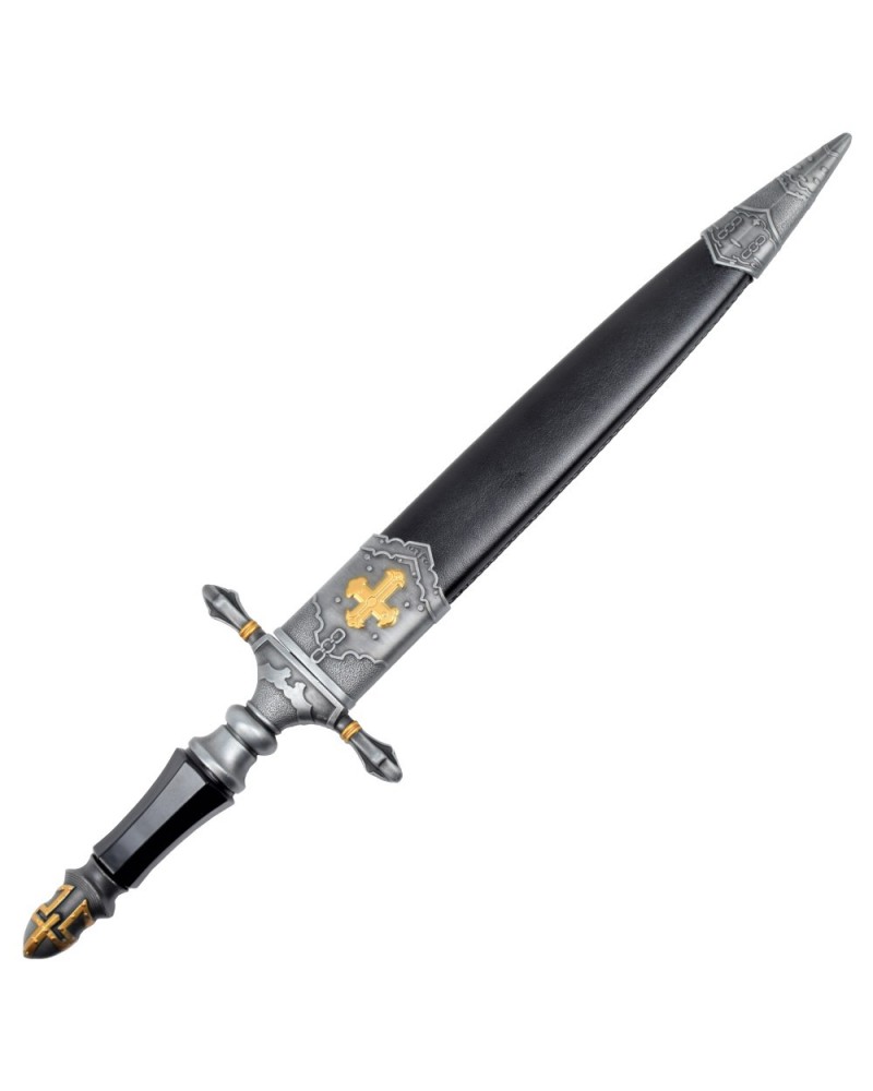 Daga templaria ligera con vaina de polipiel de | Katanas y Espadas