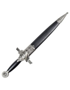 Daga masónica ornamental de acero | Katanas y Espadas