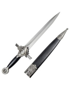 Daga masónica ornamental de acero | Katanas y Espadas 2
