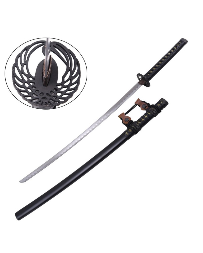 Katana ornamental con tsuka de madera y acero | Katanas y Espadas