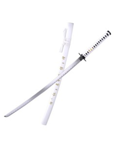 Katana blanca ornamental de acero con vaina de | Katanas y Espadas 2