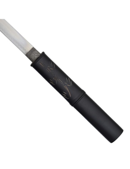 Katana ornamental negra de acero con vaina de | Katanas y Espadas