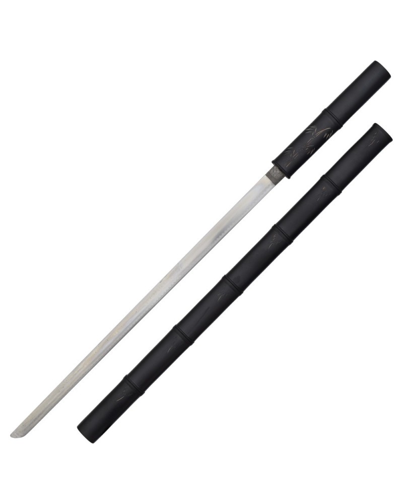 Katana ornamental negra de acero con vaina de | Katanas y Espadas