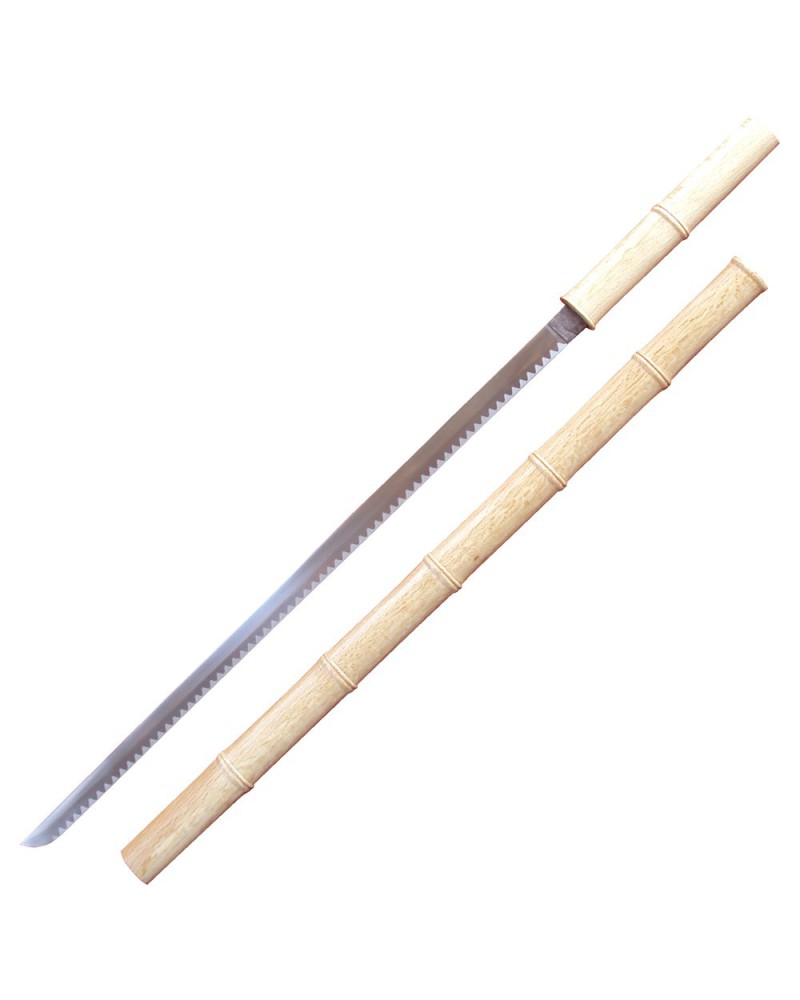 Katana ornamental de acero con acabado madera | Katanas y Espadas