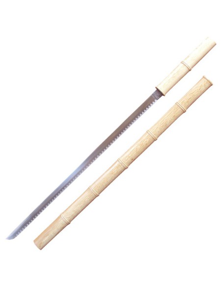 Katana ornamental de acero con acabado madera | Katanas y Espadas