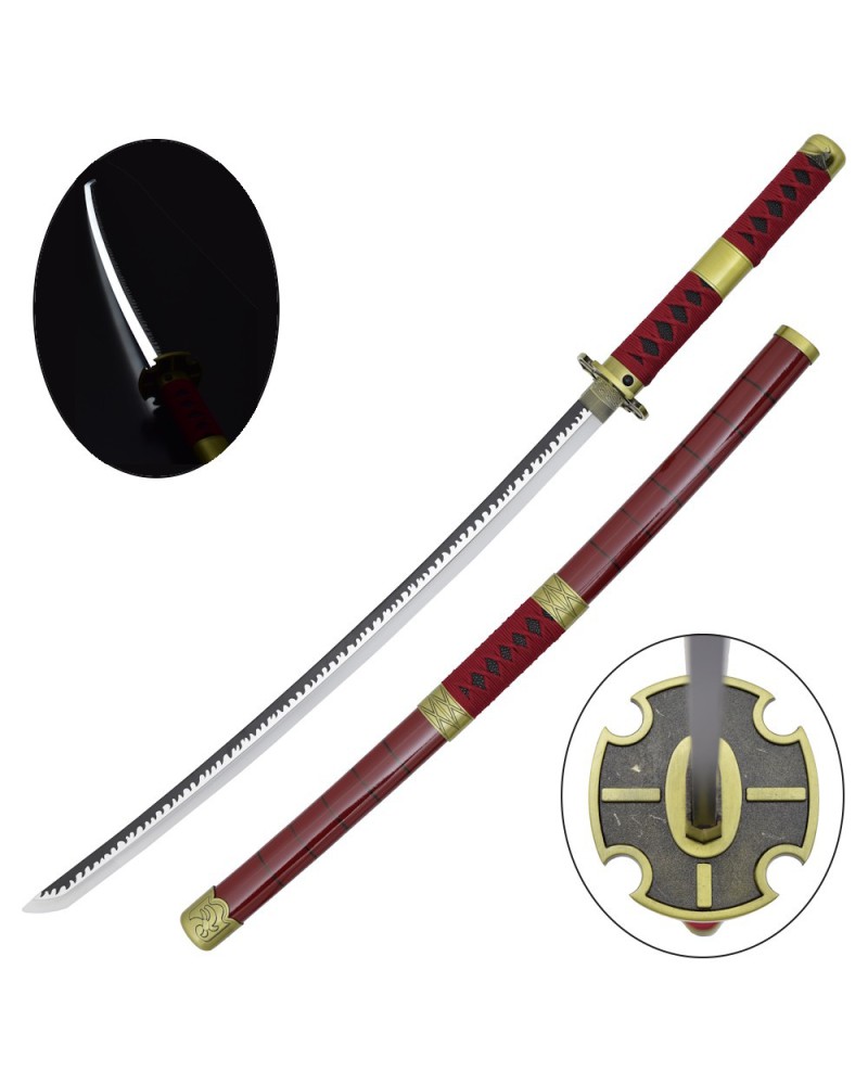Katana Roronoa Zoro Sandai Kitetsu One Piece LED | Katanas y Espadas