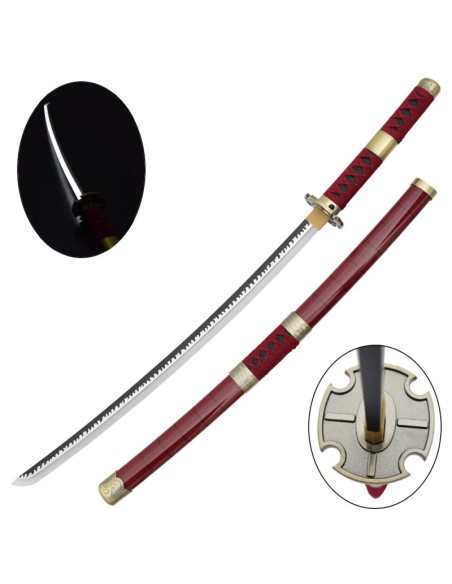 Katana Roronoa Zoro Sandai Kitetsu One Piece LED | Katanas y Espadas
