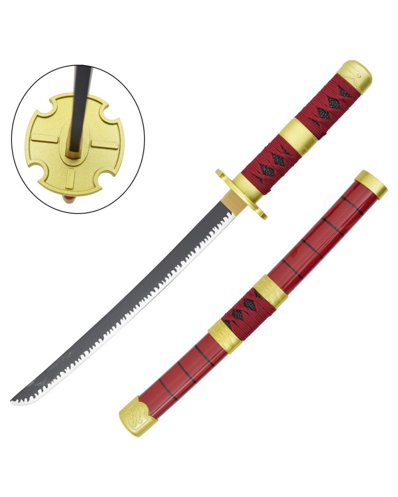 Mini katana Roronoa Zoro Sandai Kitetsu One Piece | Katanas y Espadas