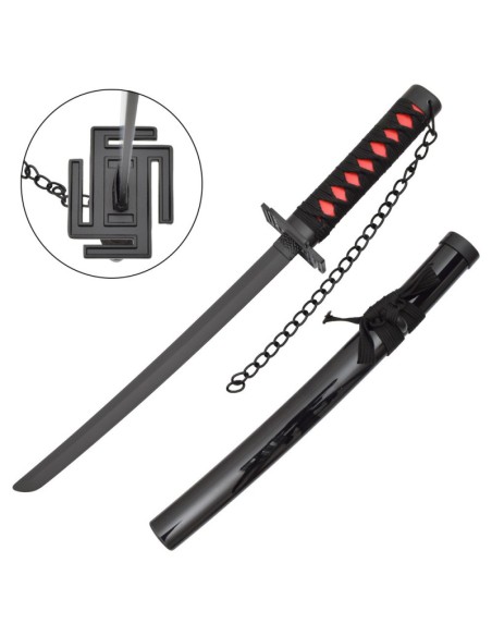 Mini katana Ichigo Kurosaki Zangetsu Bleach | Katanas y Espadas