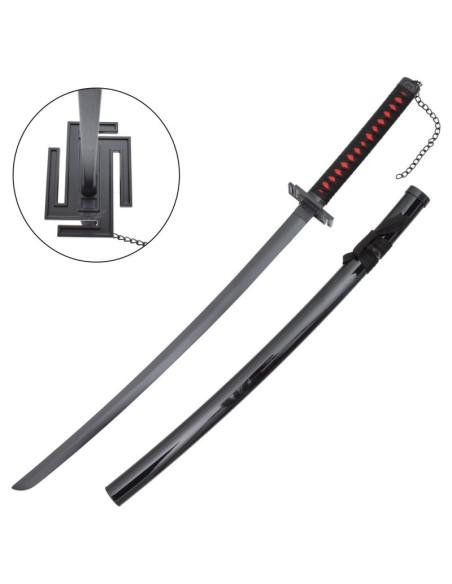 Katana Ichigo Kurosaki Zangetsu Bleach ornamental | Katanas y Espadas