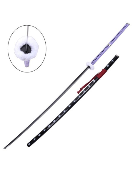 Katana nodachi Trafalgar Law de acero - One Piece | Katanas y Espadas