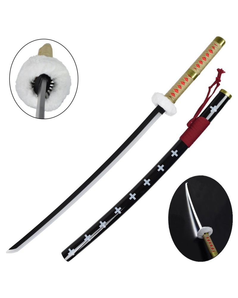 Katana Trafalgar Law LED de acero al carbono - One | Katanas y Espadas
