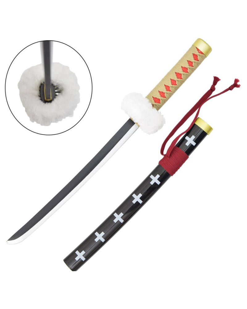 Mini katana Trafalgar Law de bambú - One Piece | Katanas y Espadas