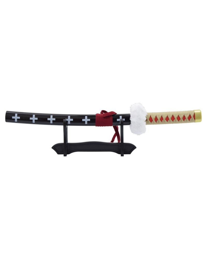 Mini katana Trafalgar Law de bambú - One Piece | Katanas y Espadas