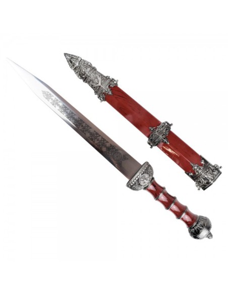 Daga romana ornamental de acero - Histórica | Katanas y Espadas