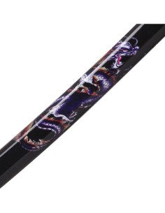 Katana dragón negra con saya lacada | Katanas y Espadas