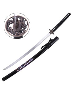 Katana dragón negra con saya lacada | Katanas y Espadas 2