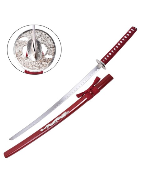 Katana Diamond Dragon acero carbono | Katanas y Espadas