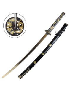 Katana dragón hoja dorada | Katanas y Espadas