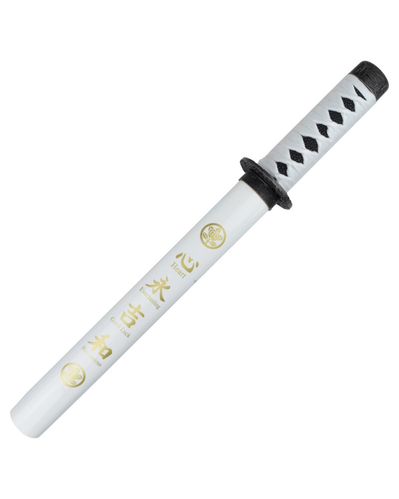 Tanto blanco tsuba metálica | Katanas y Espadas