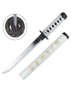 Tanto blanco tsuba metálica | Katanas y Espadas 2