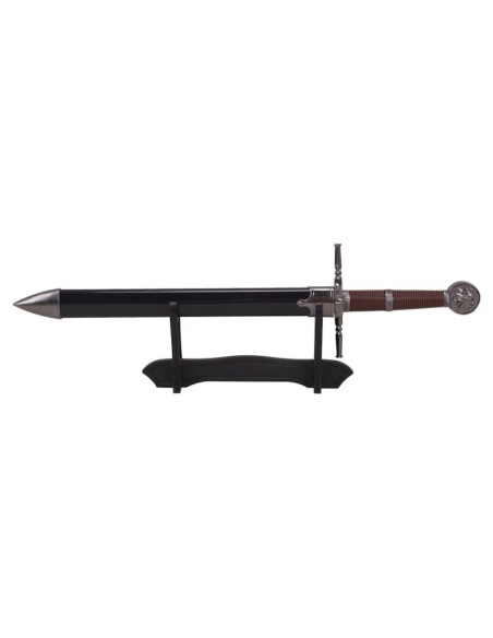 Mini espada Geralt soporte mesa | Katanas y Espadas