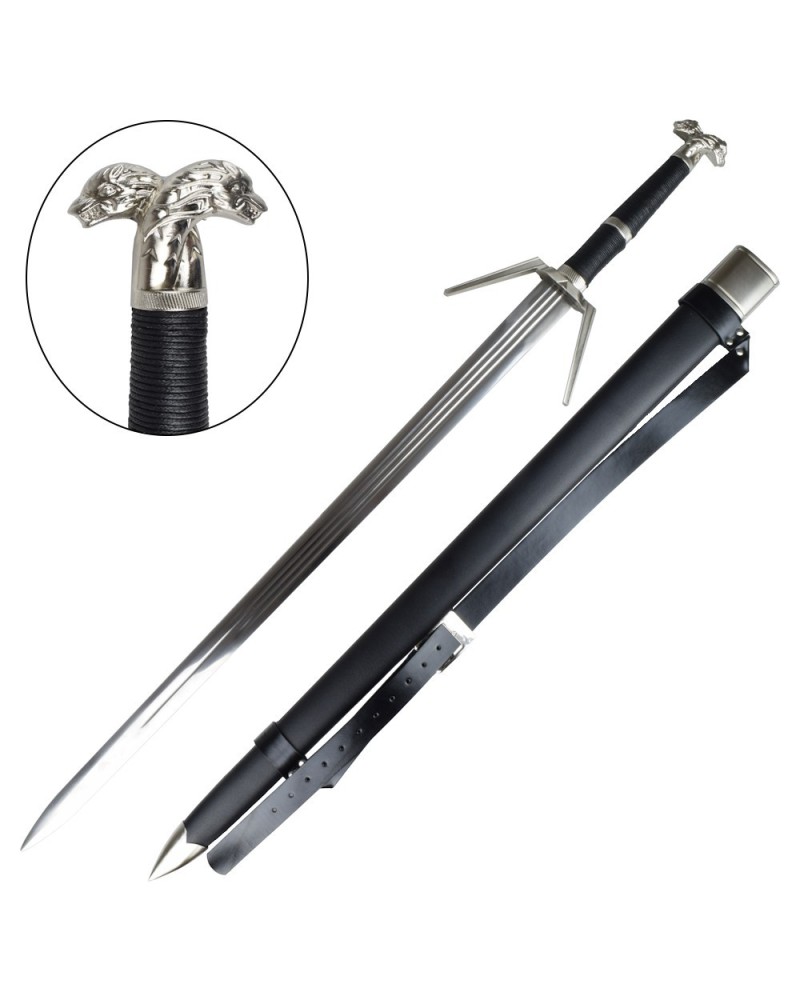 Espada plata serpentina Geralt | Katanas y Espadas