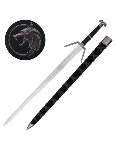 Espada plata Geralt soporte | Katanas y Espadas