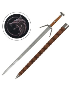 Espada Geralt plata 124 cm | Katanas y Espadas 2