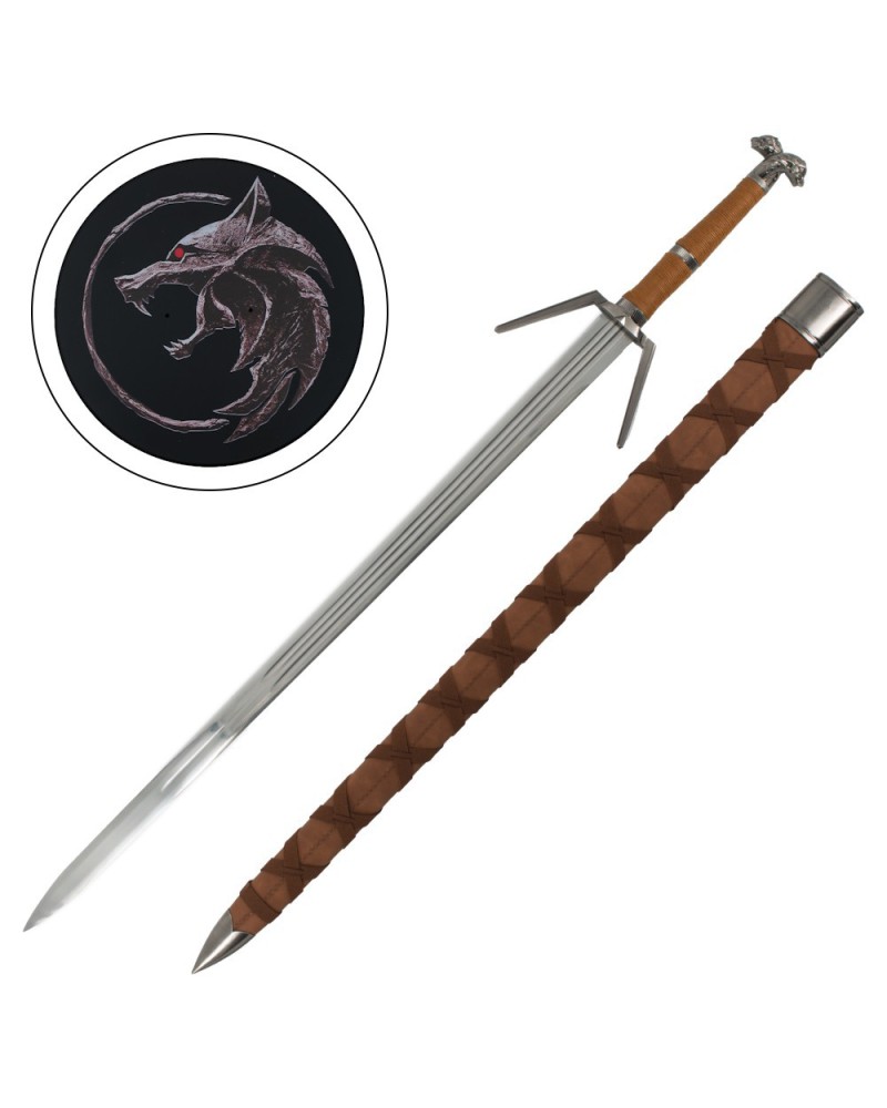 Espada Geralt plata 124 cm | Katanas y Espadas