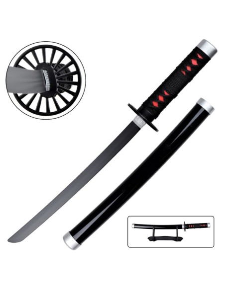 Mini katana Tanjiro bambú - Demon Slayer | Katanas y Espadas