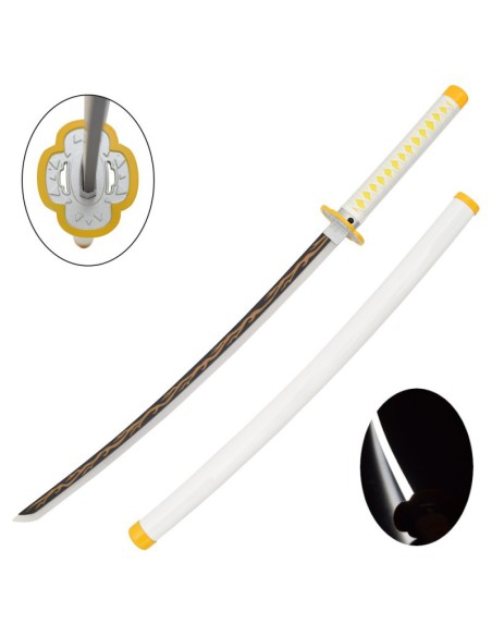 Katana LED Zenitsu acero - Demon Slayer | Katanas y Espadas