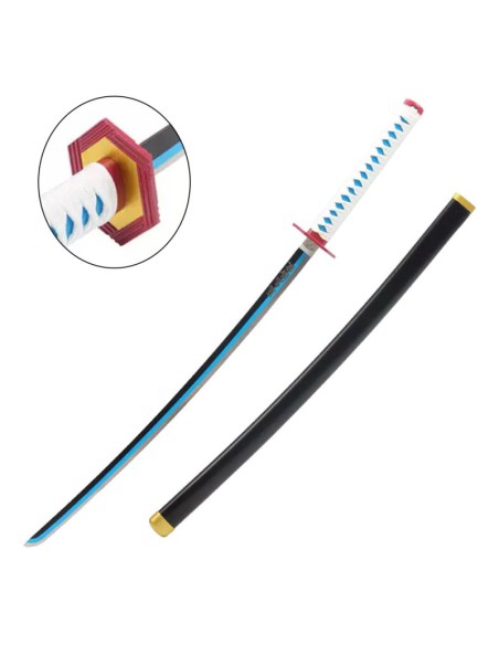 Katana Giyu Tomioka tsuba - Demon Slayer | Katanas y Espadas