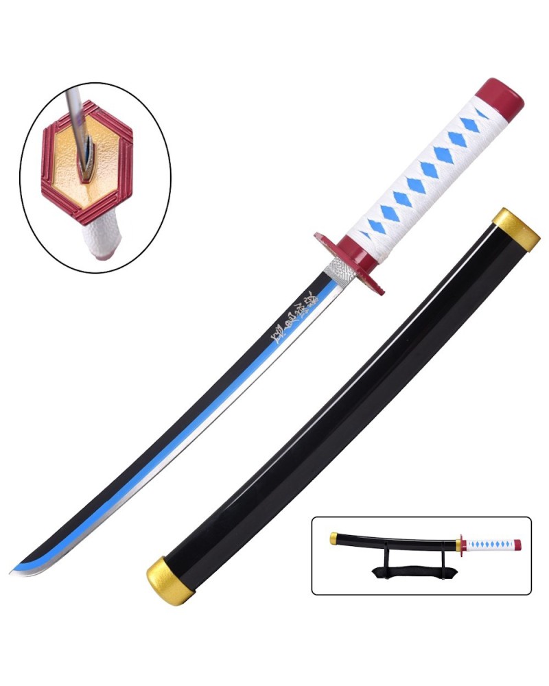 Mini katana Giyu bambú - Demon Slayer | Katanas y Espadas